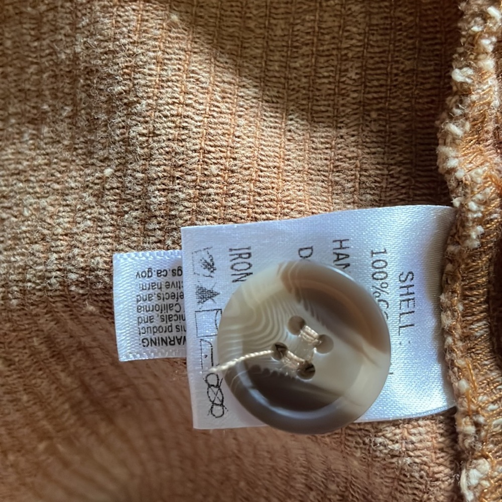Peach Love California Brown Corduroy Blazer - Picture 5 of 5